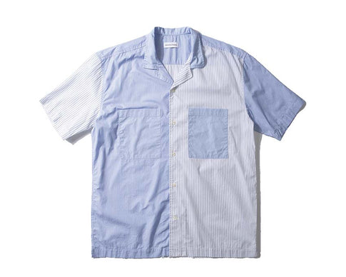 Edmmond Studios Happy Hour Shirt Light Blue — chemise homme coton happy hour