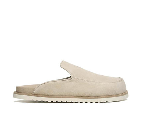 Filling Pieces Clog Suede Beige — men's clog suede beige luxury