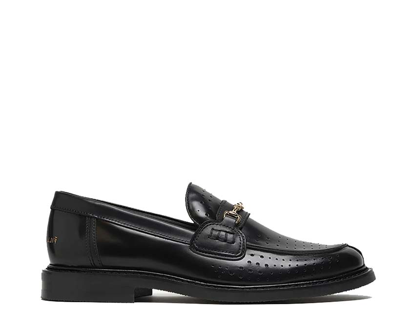 Filling Pieces Loafer Gradient Black — Unisex-Loafer Leder Farbverlauf Luxus