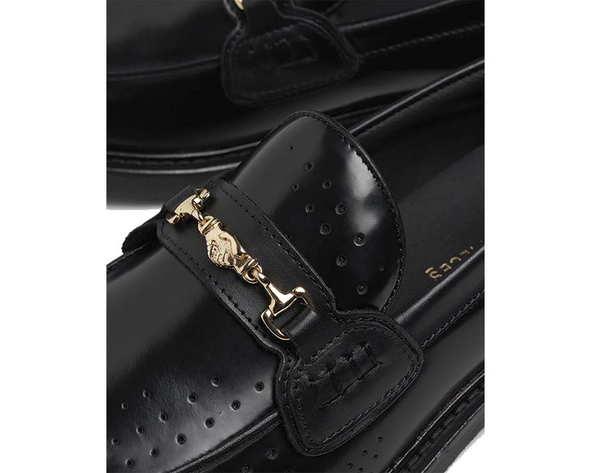 Filling Pieces Loafer Gradient Black Seitenansicht — einzigartiges Farbverlauf-Leder