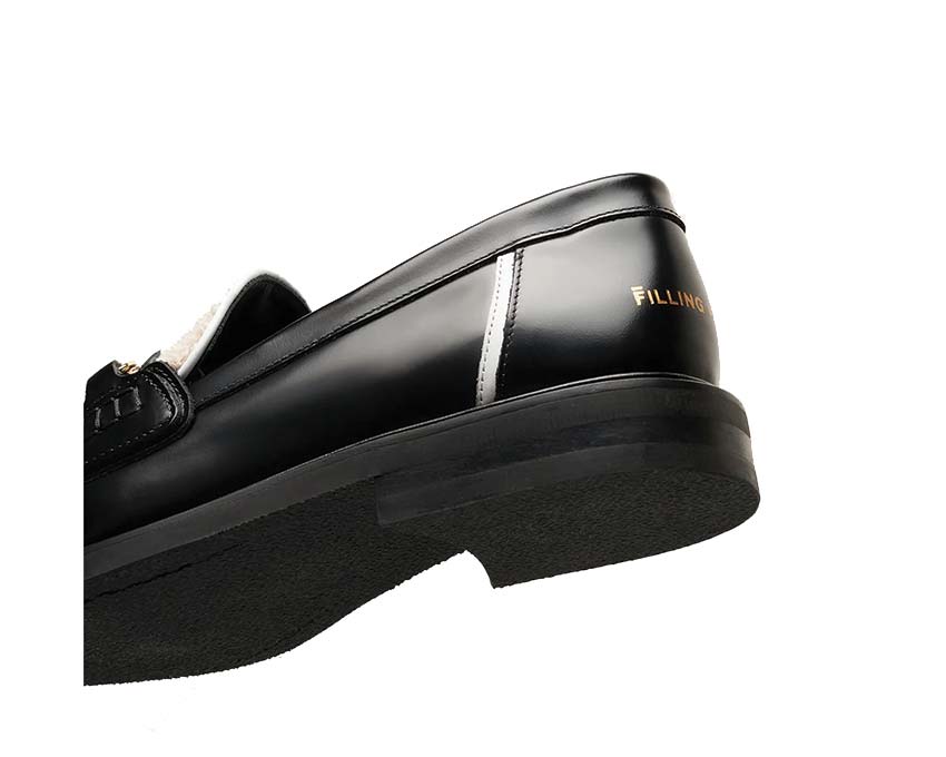 Filling Pieces Loafer Generations Black suola — suola pelle artigianale