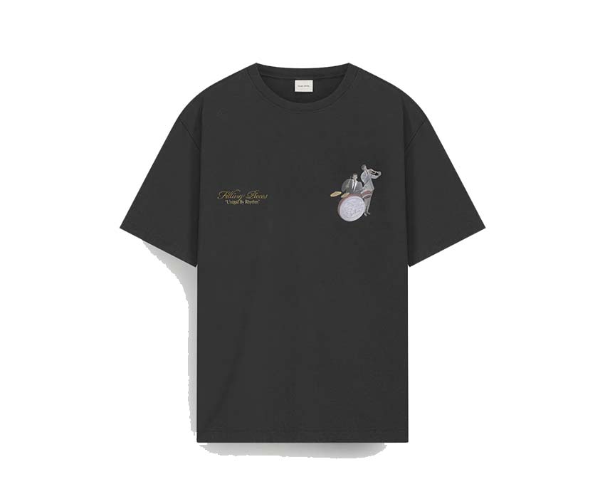 Filling Pieces T-shirt Band Noir Vintage — t-shirt graphique band noir Filling Pieces vintage