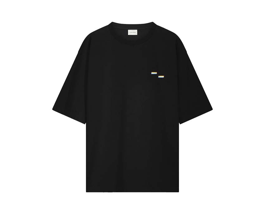 Filling Pieces T-shirt Boxy Handshake Rhythm Noir — t-shirt ample poignée de main noir