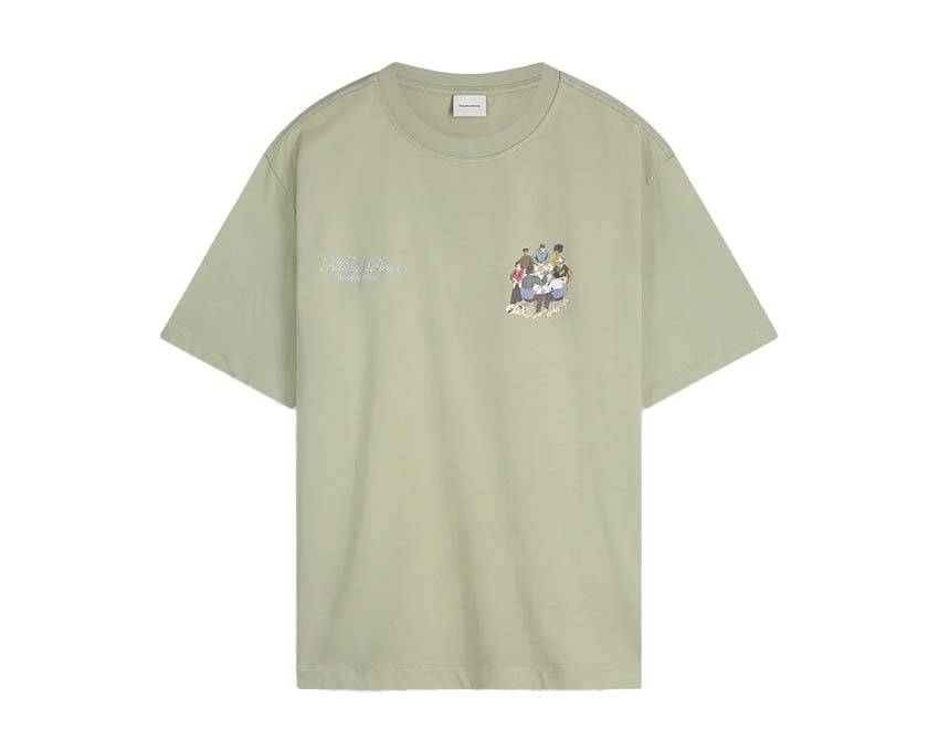 Filling Pieces T-shirt Supper Tea — t-shirt graphique supper beige Filling Pieces