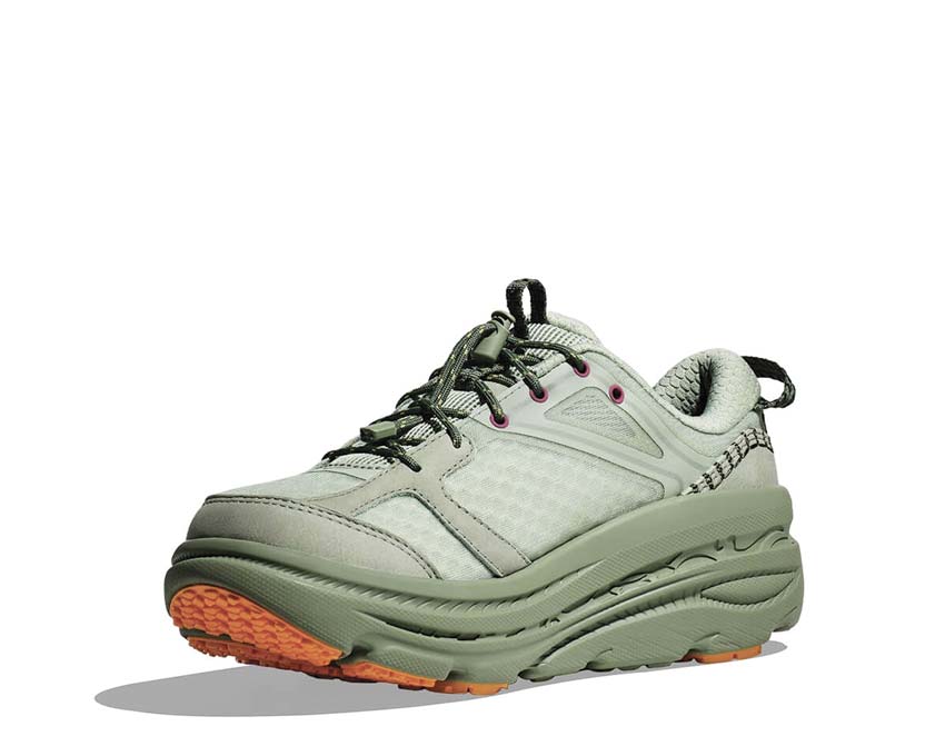 HOKA Bondi B3 Aloe Vera semelle — amorti maximal