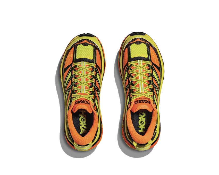 HOKA Mafate Speed 2 Electric Tanger détail — matière premium