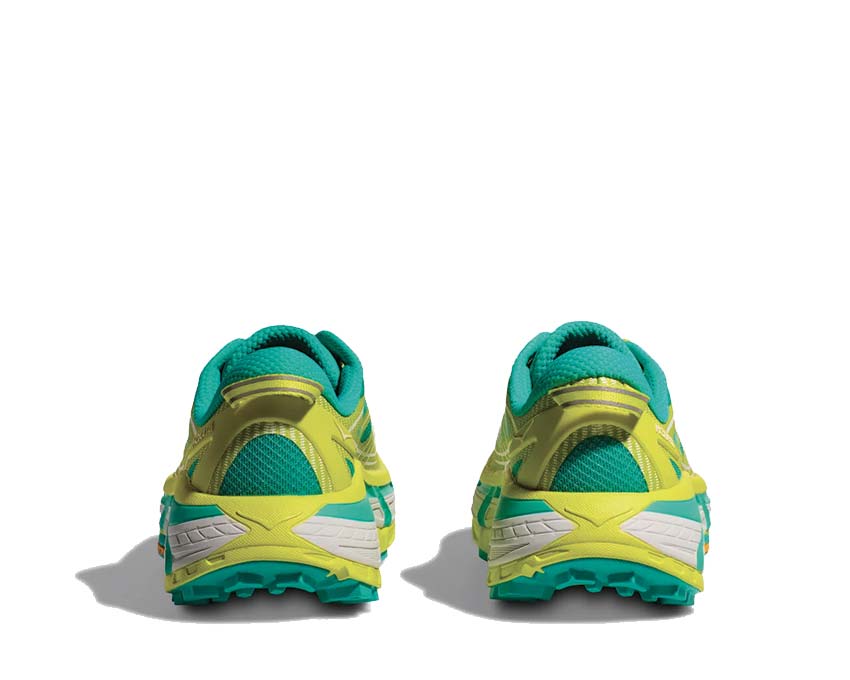 HOKA Mafate Speed 2 Hoka Citrus détail — tige mesh légère