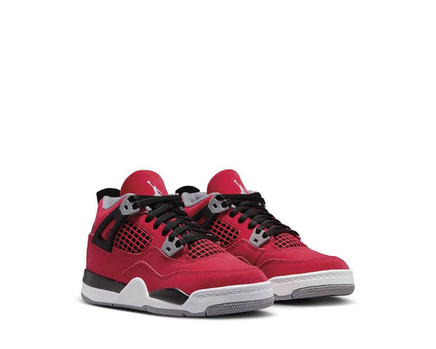Jordan 4 Retro PS Toro Bravo Sohle — Gummilaufsohle Rot Jordan 4 Preschool