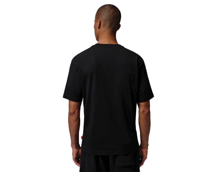 Jordan Brooklyn Movie 85 Crew T-Shirt Black vue face — coton 100% Jordan streetwear