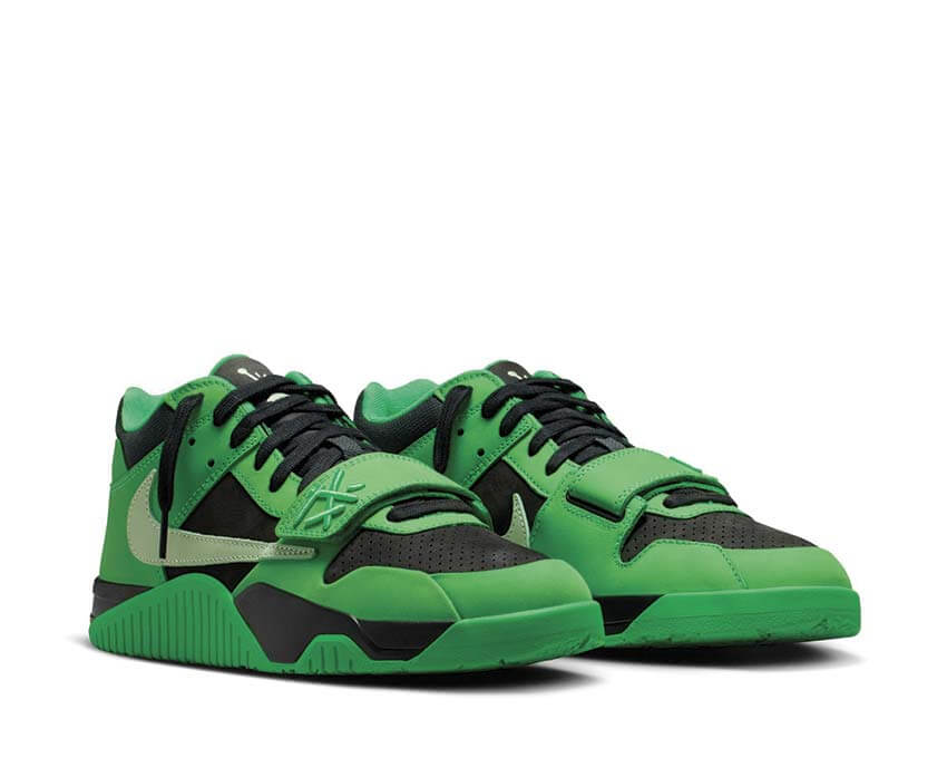 Jordan CJ1 T-Rexx x Travis Scott Green Spark semelle — semelle CJ1 T-Rexx