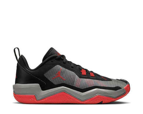 Jordan One Take 4 Black Flat Pewter University Red — chaussure de basketball homme performance