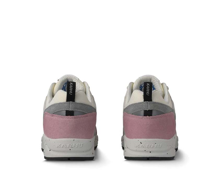 Karhu Fusion 2.0 Lilas Jet Black Lime suola — tecnologia FULCRUM finlandese