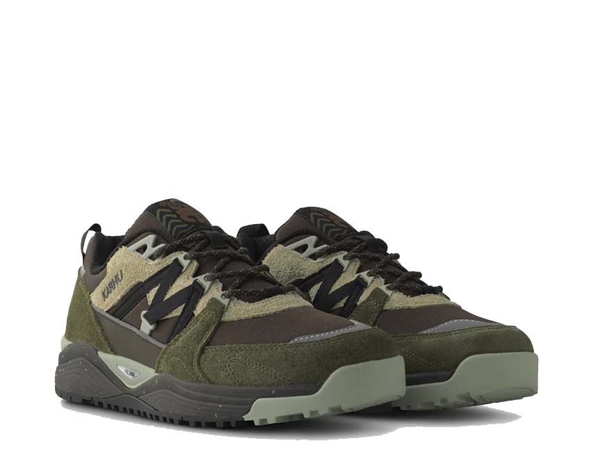 Karhu Fusion XC Beech vue latérale — tige Cordura robuste