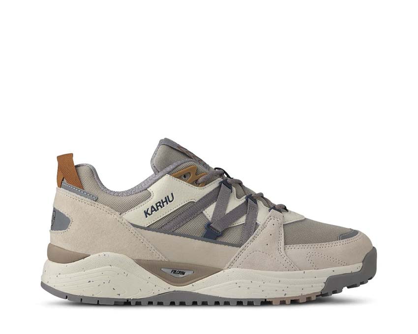 Karhu Fusion XC Silver Lining Gull — Herren-Laufschuh Trail Cross Country Finnland