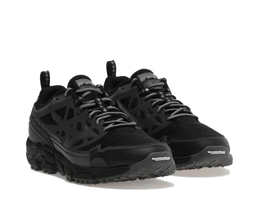 Mizuno Wave Daichi Ls Black vue latérale — tige trail Daichi