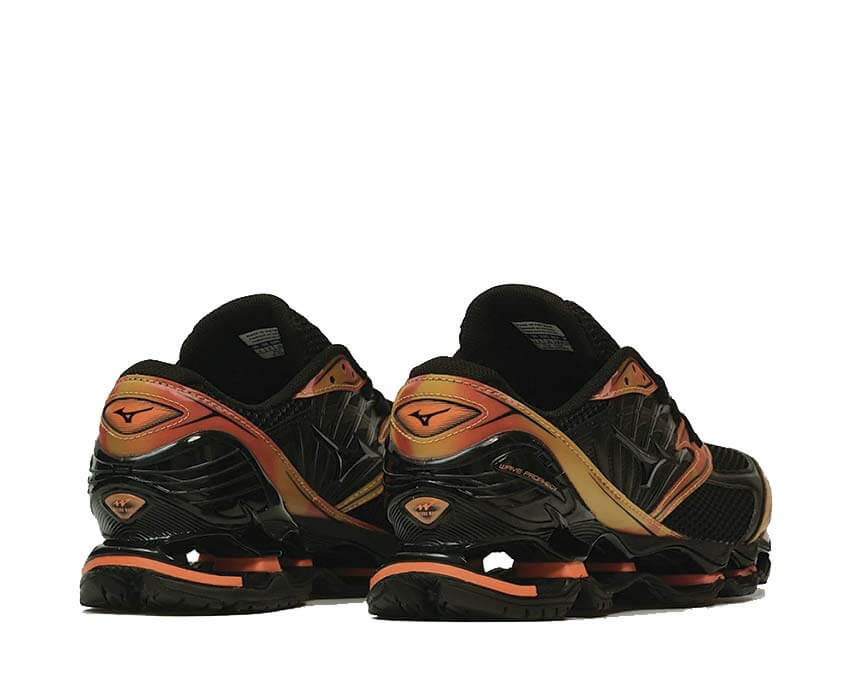 Mizuno Wave Prophecy LS Midnight Velocity Sohle — massive Wave Plate