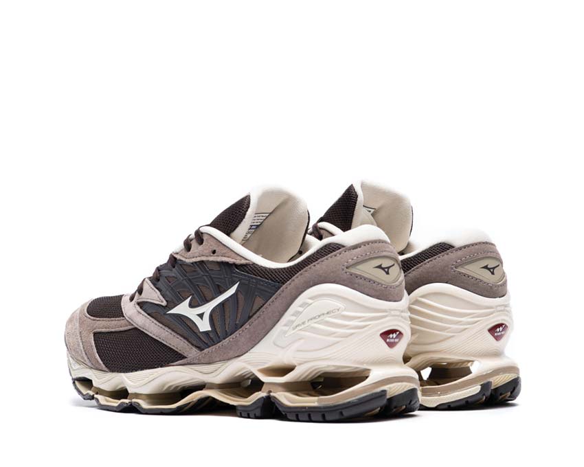 Mizuno Wave Prophecy LS Mole/Pristine semelle — semelle Wave amortissement maximal