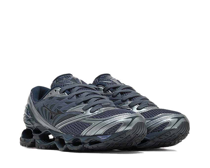 Mizuno Wave Prophecy LS Sport Odyssey Gray semelle — Wave Plate épaisse