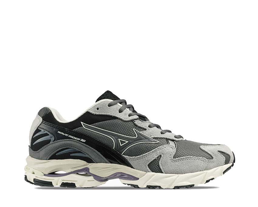 Mizuno Wave Rider 10 Yokai Grey — Herren-Sneaker Yokai Edition