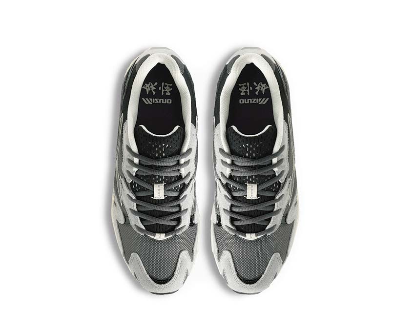 Mizuno Wave Rider 10 Yokai Grey Sohle — Wave-Sohle Laufschuh Lifestyle
