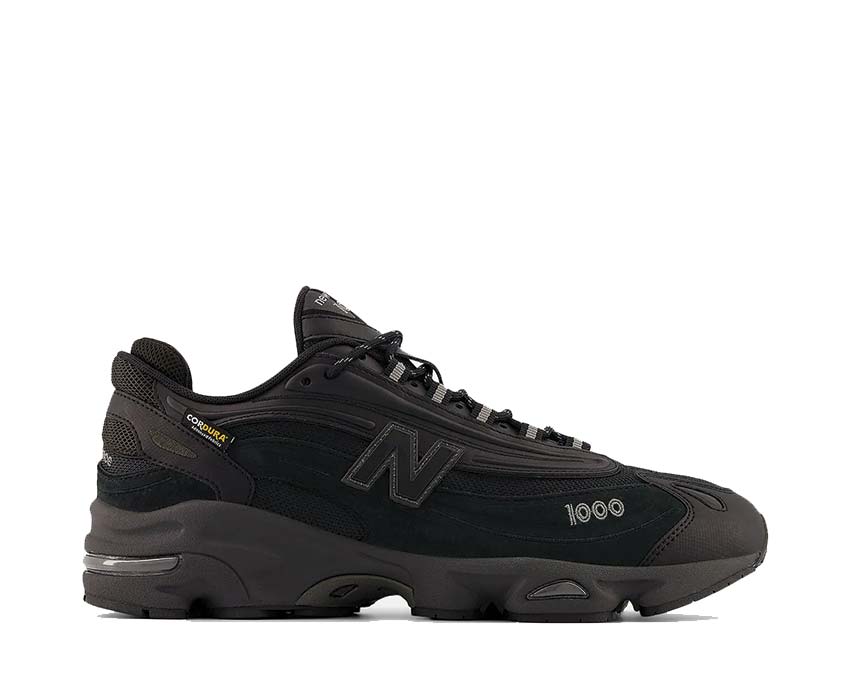 New Balance 1000 Cordura Black — sneaker unisex fuoristrada total black