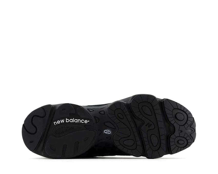 New Balance 1000 Black suela — suela gruesa todo terreno
