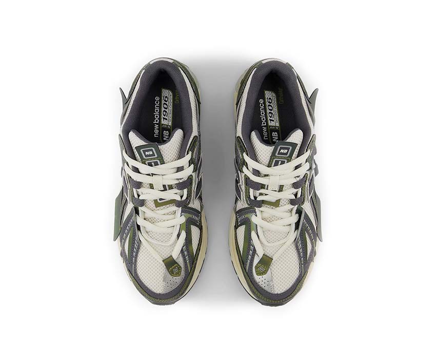 New Balance 1906A Olive Juice/Sea Salt/Woodland Sohle — ABZORB SBS und N-ergy Dämpfung