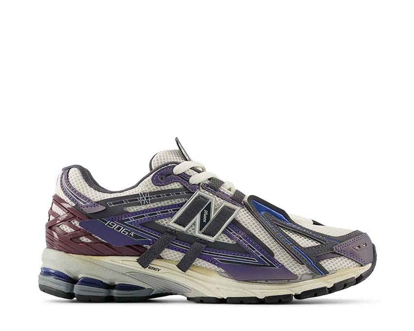 New Balance 1906A Silver Metallic Castlerock Gold Metallic — Premium reflektierender Herren Sneaker