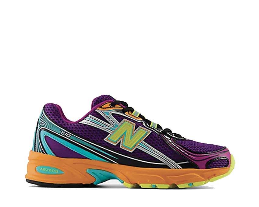 New Balance 740 Concord Grape/Purple Fuchsia — bunter Damen Lifestyle Sneaker