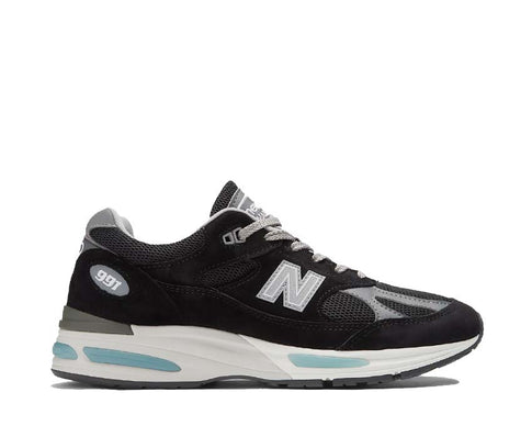 New Balance 991 Made in UK Black Smoked Pearl — Unisex Sneaker hergestellt in England