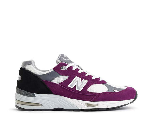 New Balance 991 Made in UK Purple — sneaker homme fabriquée en Angleterre