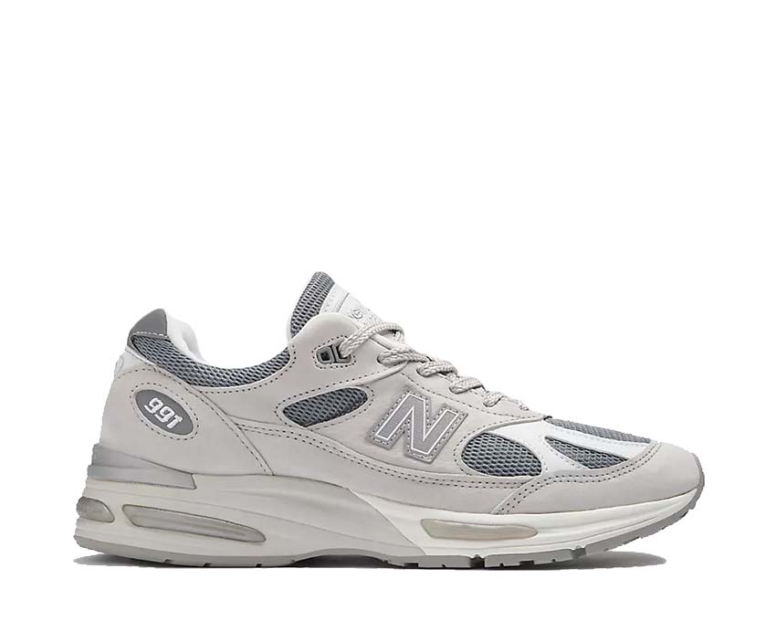 New Balance 991v2 Made in UK Cool Grey — Herren Sneaker hergestellt in England