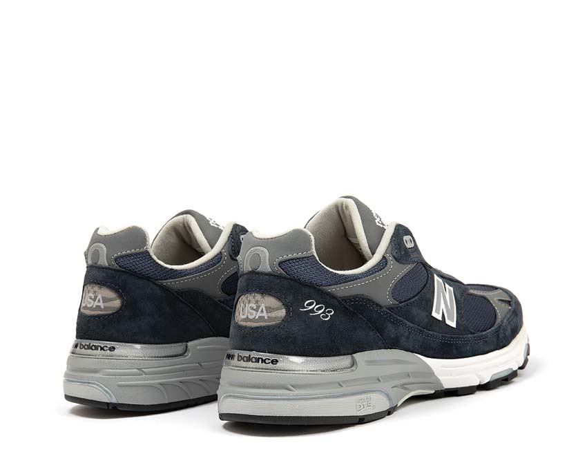 New Balance 993 Made in USA Navy sole — ACTEVA long-term cushioning