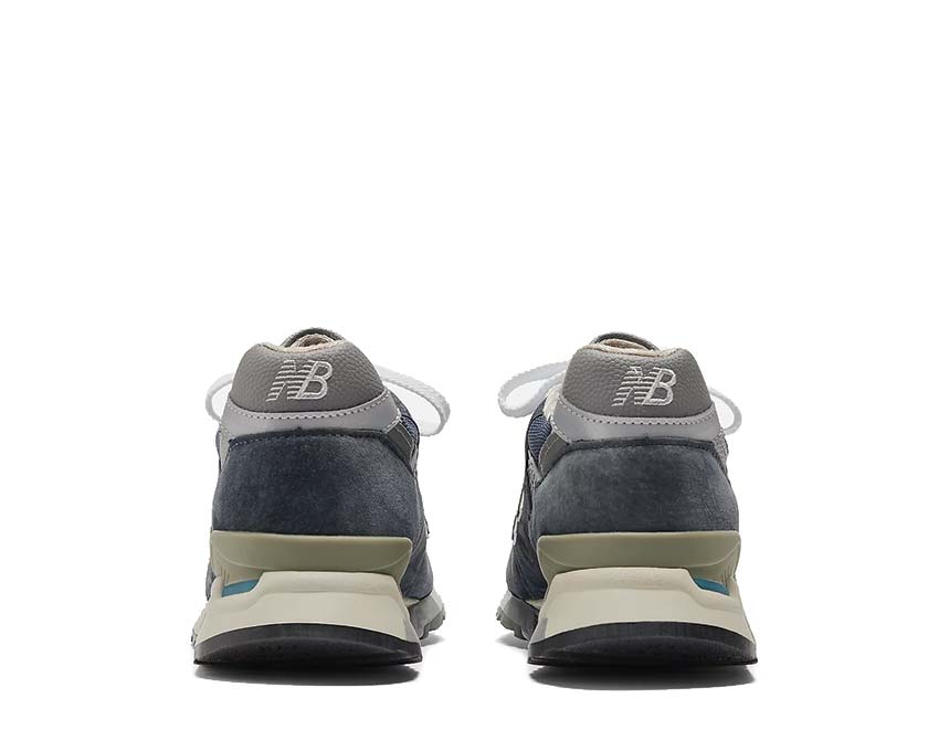 New Balance 998 Navy Made in USA semelle — semelle ABZORB amorti supérieur