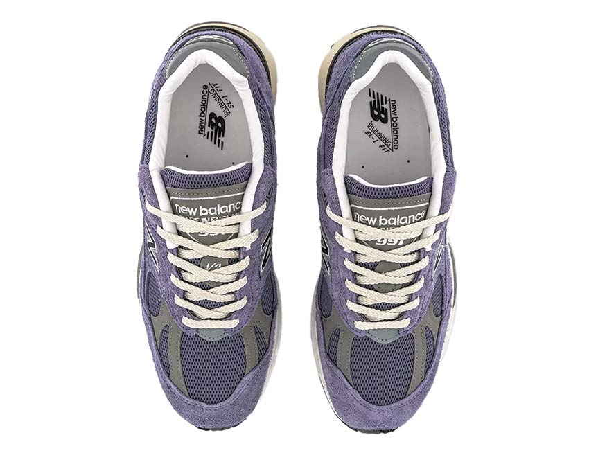 New Balance 991v2 Made in UK Dusk Detail — Premium-Wildleder hergestellt in England