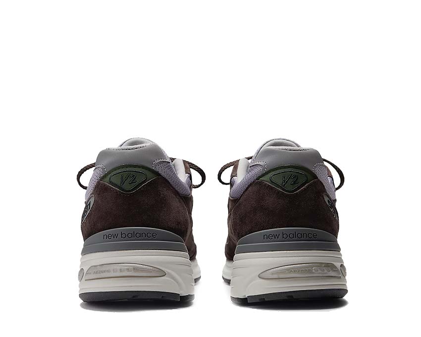 New Balance 991v2 Made in UK Licorice Sohle — ENCAP-Dämpfung hergestellt in England