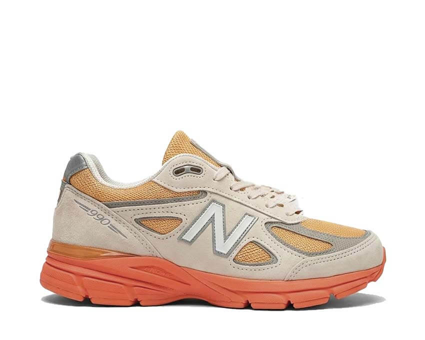 New Balance 990v4 Moonbeam Made in USA — sneaker unisexe gris perle iconique