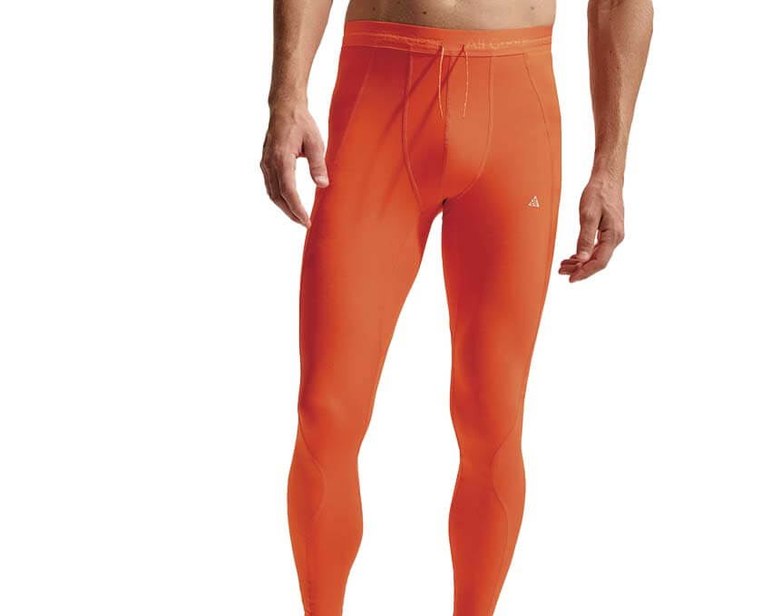 Nike ACG Wildsee Dri-FIT Tights Base Layer — collant homme outdoor base layer trail orange