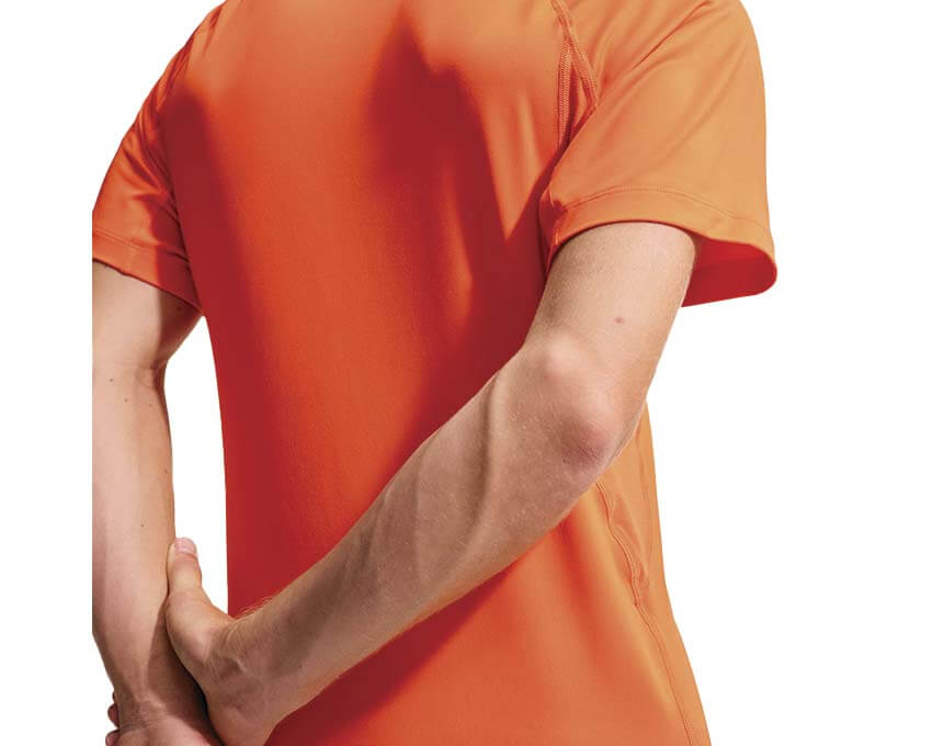 Nike ACG Wildsee Tee Naranja — camiseta hombre outdoor trail