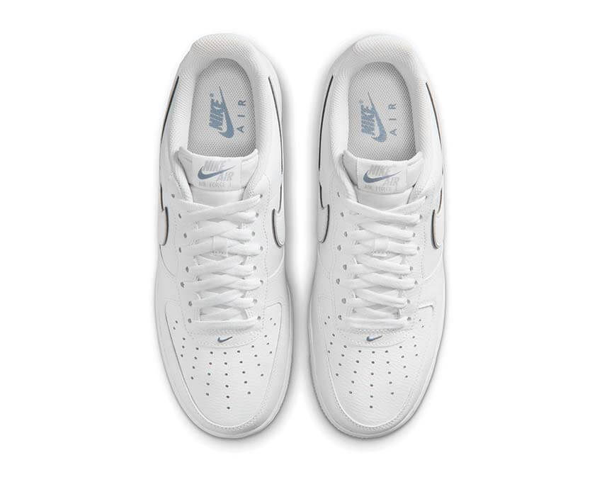 Nike Air Force 1 07 LV8 White Metallic — Dreiviertelansicht