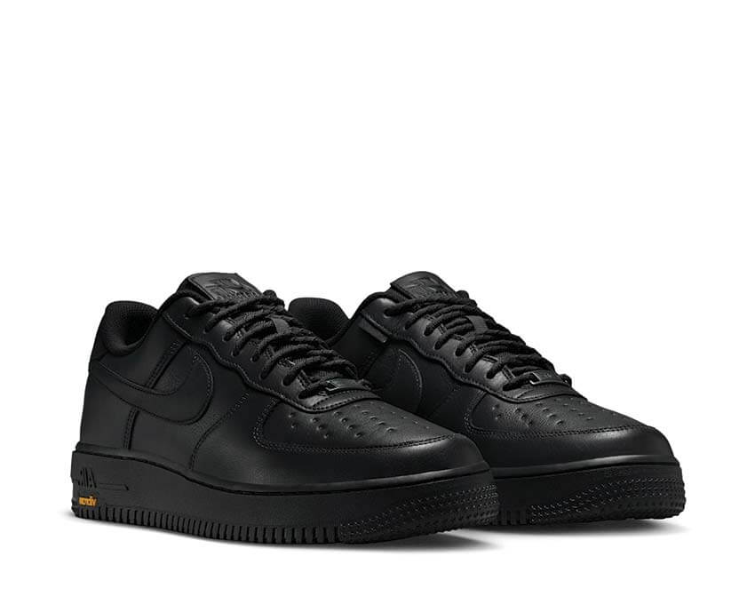 Nike Air Force 1 Vibram Gore-Tex Off Noir Sohle — robuste Vibram Sohle