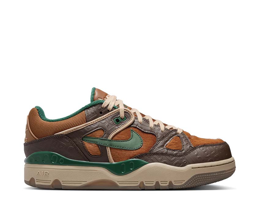 Nike Air Force 3 Low SP Nigo Baroque Brown — sneaker uomo collaborazione Nigo marrone