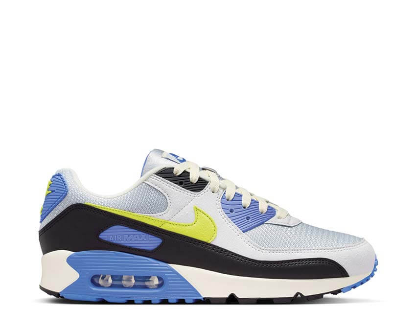 Nike Air Max 90 Wave Pack Cyber — sneaker homme coloris jaune cyber néon