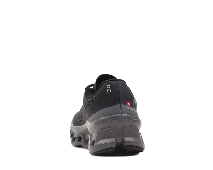 On Cloudmonster W Black/Magnet semelle — CloudTec longue distance femme