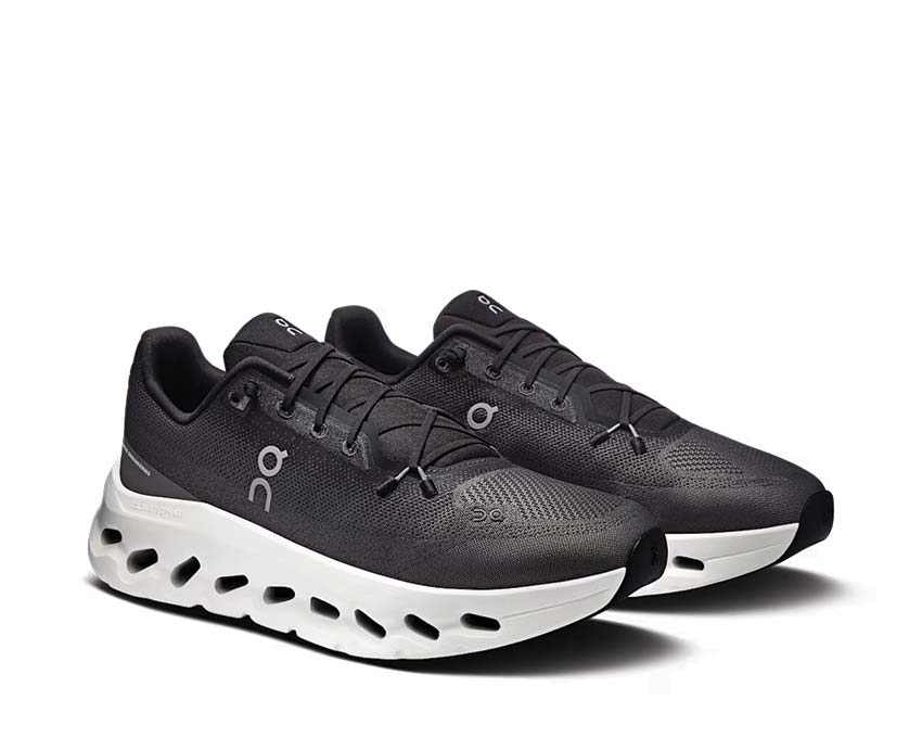 On Cloudtilt Asphalt vista laterale — profilo sneaker piattaforma uomo