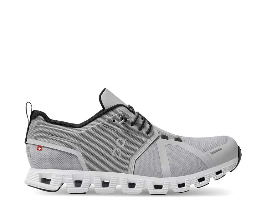 On Cloud 5 W Glacier/White — zapatilla running mujer CloudTec ligera diaria