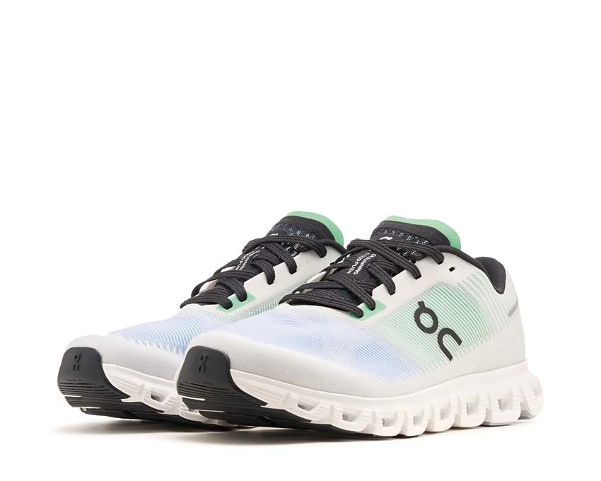 On Cloud 6 Push Horizon vista laterale — tomaia leggera scarpa running uomo