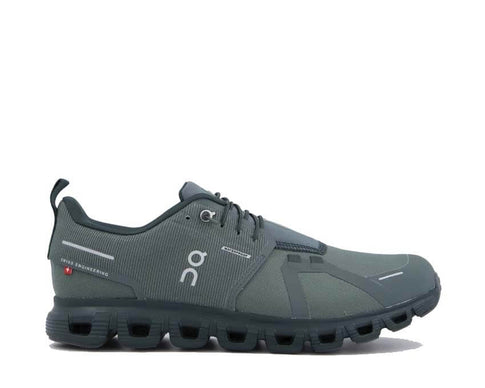 On Cloud 6 Waterproof Olive — scarpa running uomo CloudTec impermeabile versatile