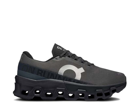 On Cloudmonster 2 Asphalt/Iron — men's running shoe maximum CloudTec cushioning