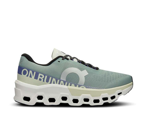On Cloudmonster 2 Mineral/Aloe — scarpa running uomo ammortizzazione CloudTec massimo